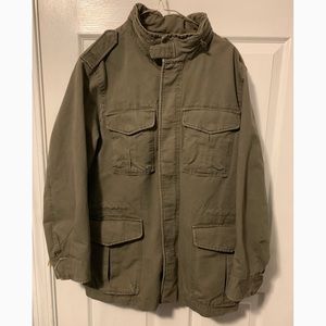 gap commander slub twill jacket